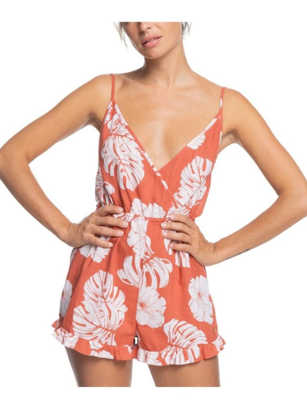 Roxy Womens Honest Love Cover-Up Romper